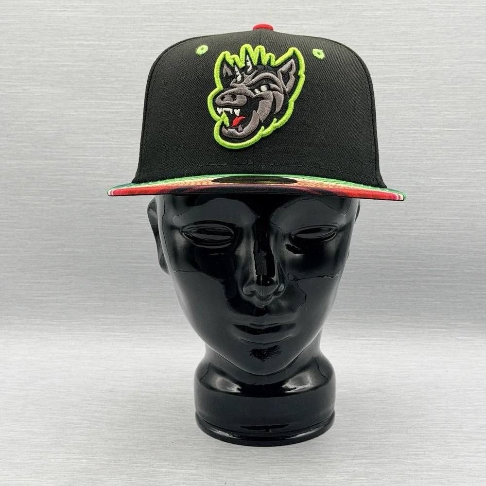 Round‎ Rock Express Chupacabras New Era 59FIFTY Hat 7 MiLB Fitted Serape Brim